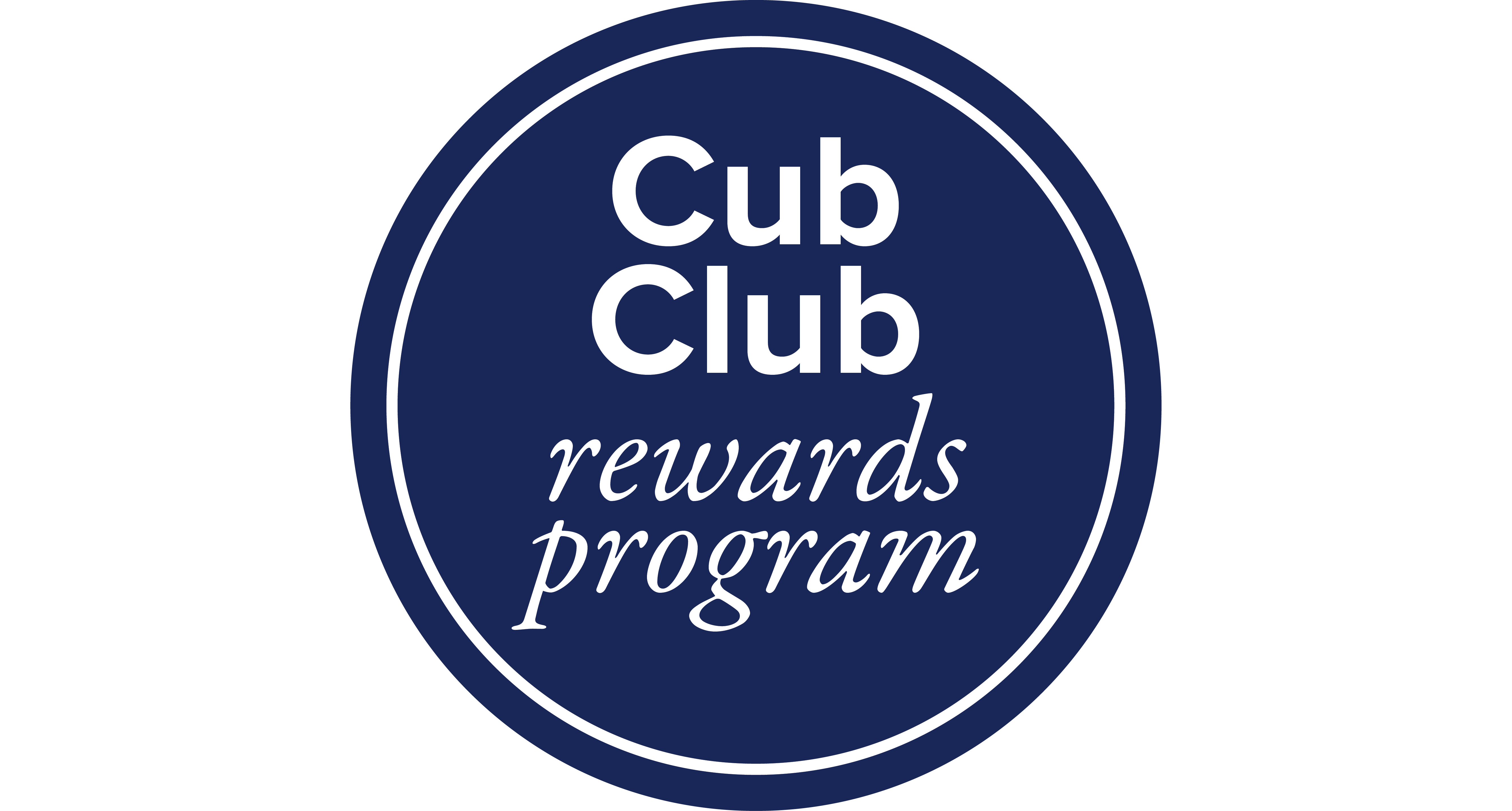 Click here to navigate to the Cub Club rewards program home page